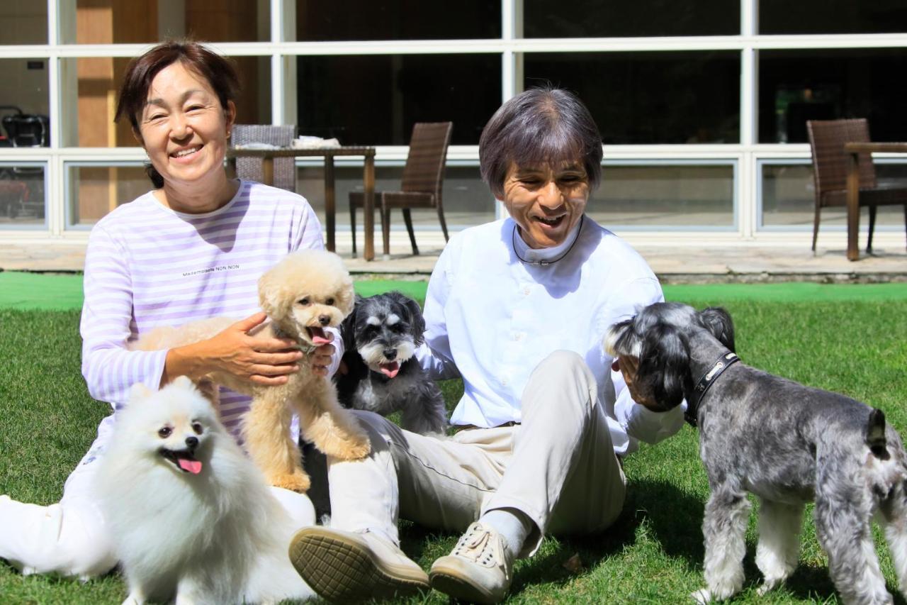 Yutorelo Tateshina Hotel With Dogs Chino Exteriör bild